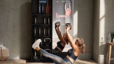 The Rise of Fitness Mirrors Revolutionizing Home Workouts